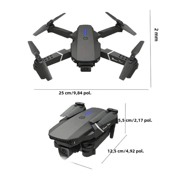 Imagem de Drone RC Dobrável 4K/1080p com Wifi FPV - E88pro 2024