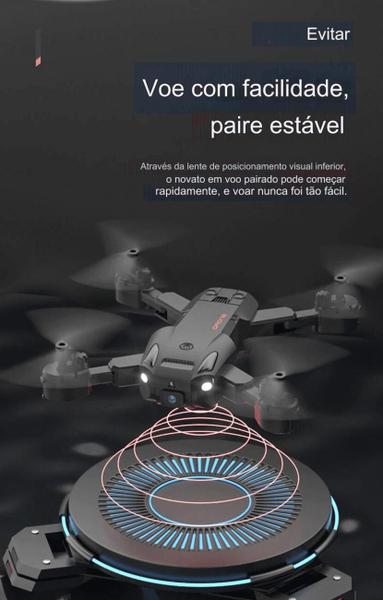 Imagem de Drone S191 Profissional C/ Duas Câmeras 8K Wifi 5G Obstáculo