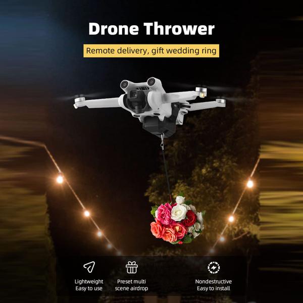 Imagem de Drone Thrower Focket, sistema Airdrop de 164 pés, controle remoto 2.4G