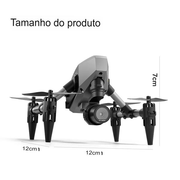 Imagem de Drone XD1 Mini, com Câmera Dupla, RC  2.4GHz com WiFi, Ideal para Iniciantes
