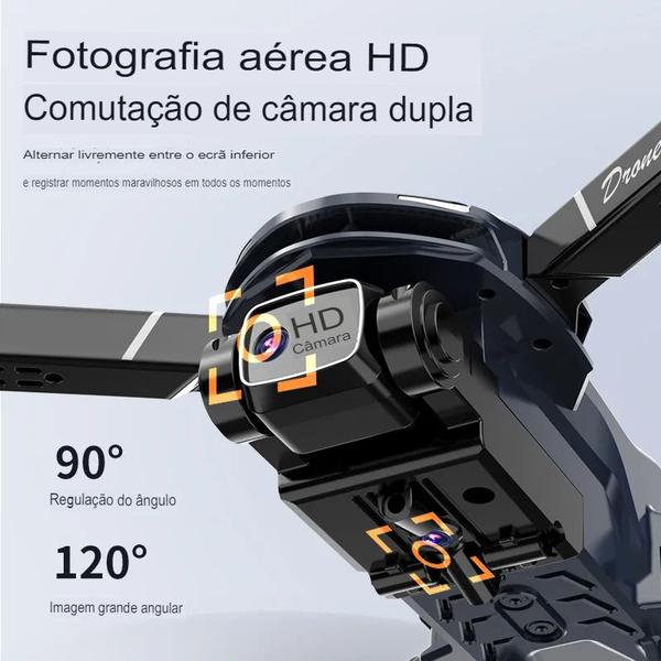 Imagem de Drone XS9 Pro - Kit 1 Bateria, Câmera 4K HD, Wi-Fi +Bag