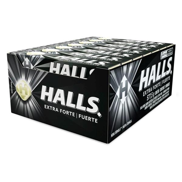 Imagem de Drops Extra Forte Novo Formato Halls 577,5Gr c/21 unid. - Adams