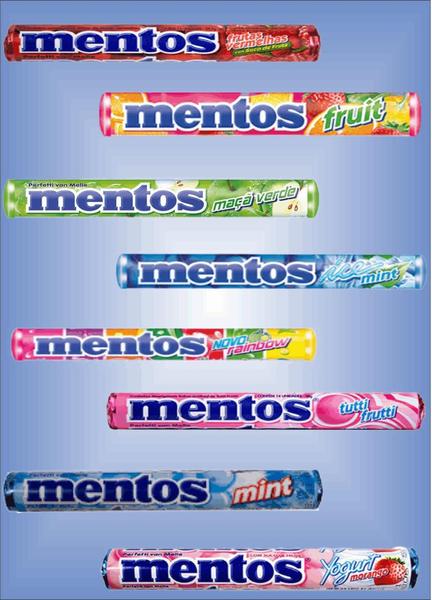 Drops mentos display com 16 unidades - PERFETTI Imagem de Drops mentos display com 16 unidades