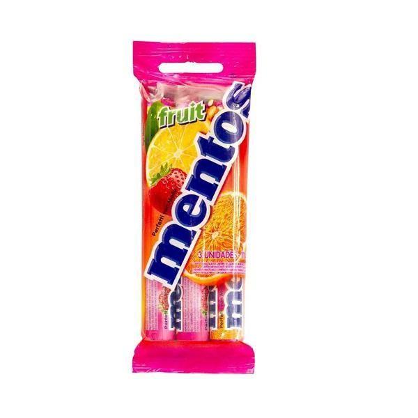 Imagem de Drops Mentos Fruit 37,5 G Com 3 Unidades