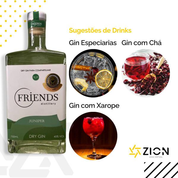 Imagem de Dry Gin Friends Juniper Tradicional