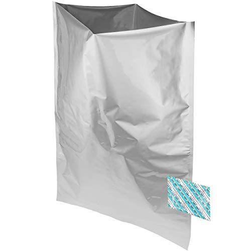 Imagem de Dry-Packs 5-Gallon, 20"x30" Mylar Bags e 2000cc Oxygen Absorbers, 20 Pack - AI-10076 For Long Term Food Prepping Shipping & Storage