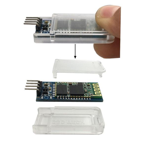 Imagem de DSD TECH HC-06 Wireless Bluetooth Transceiver Serial Transceiver Módulo de Suporte Escravo e Modo Mestre para Arduino + Cabo Dupont 4PIN