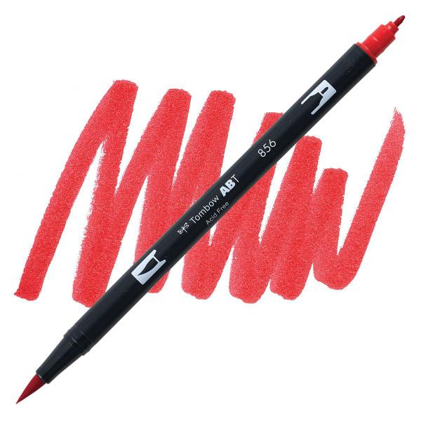 Imagem de Dual Brush Pen Tombow Chinese Red 856