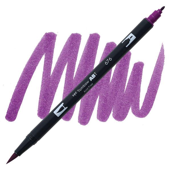 Imagem de Dual Brush Pen Tombow Royal Purple 676