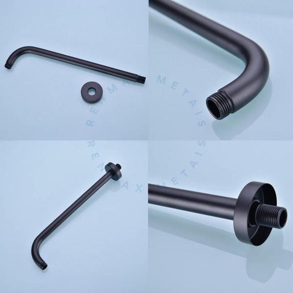 Ducha 20cm Em Inox Para Area Externa Piscina - Renmax Metais Imagem de Ducha 20cm Em Inox Para Area Externa Piscina