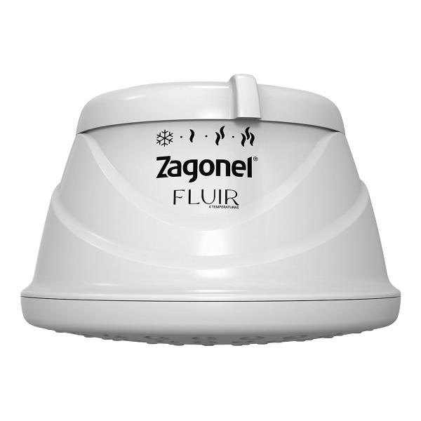 Imagem de Ducha 4 Temperaturas Fluir Branco 6800W 220V Zagonel