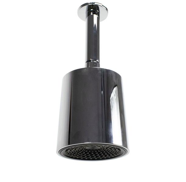 Ducha ABS Cromada Chuveiro Thick 11 cm com Cano de Teto - AMG Metais Imagem de Ducha ABS Cromada Chuveiro Thick 11 cm com Cano de Teto