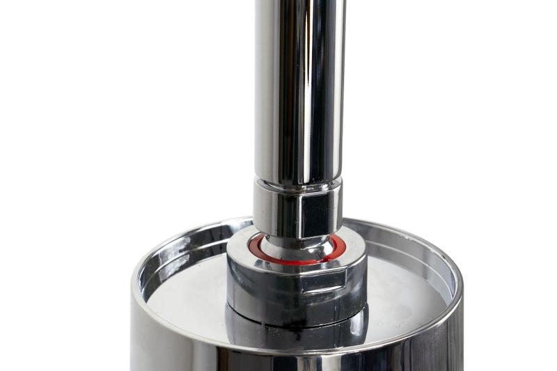 Ducha ABS Cromada Chuveiro Thick 11 cm com Cano de Teto - AMG Metais Imagem de Ducha ABS Cromada Chuveiro Thick 11 cm com Cano de Teto