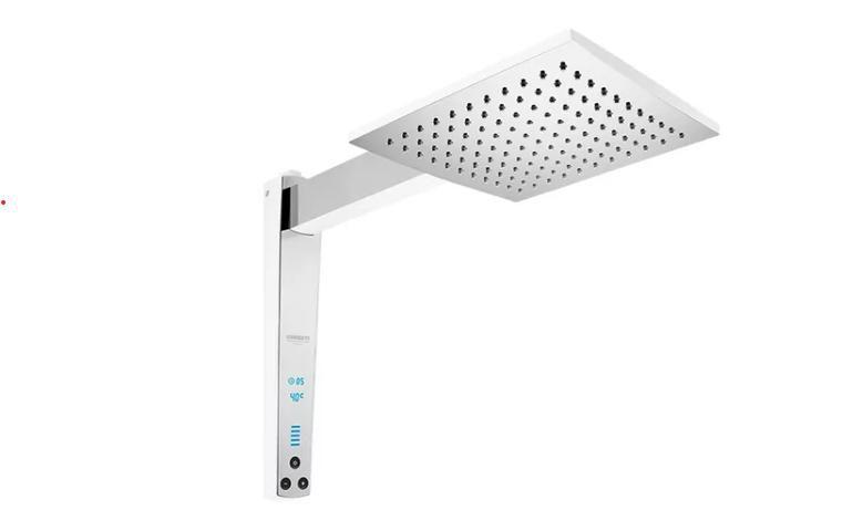 Imagem de Ducha Acqua Century Digital Lorenzetti Branco Cromado 220v  7500 W