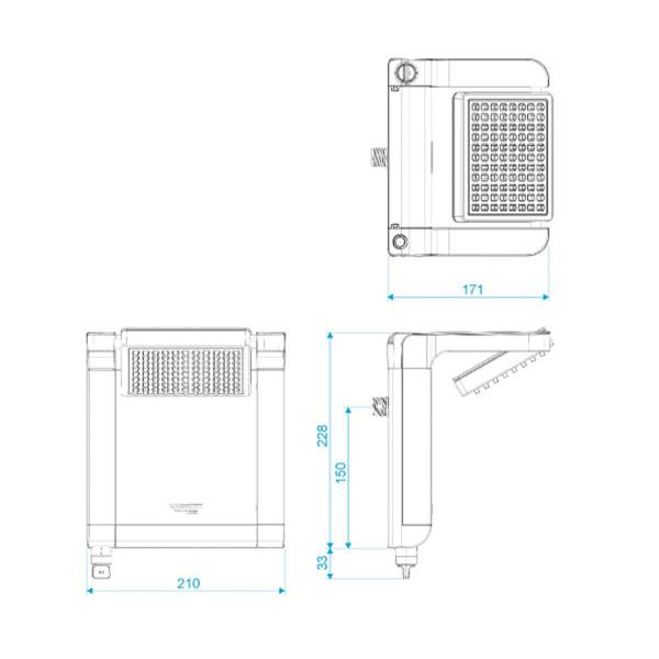 Imagem de Ducha Acqua Star Black/cromado 5500w 127v Lorenzetti