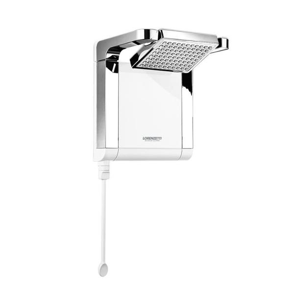 Ducha Acqua Star Ultra, Branco Cromado - Lorenzetti Imagem de Ducha Acqua Star Ultra, Branco Cromado