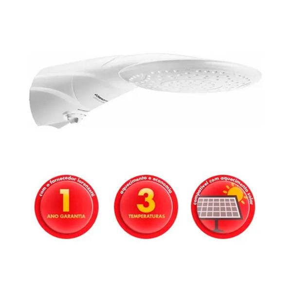 Ducha Advanced Multi 6400w 220v - Lorenzetti Imagem de Ducha Advanced Multi 6400w 220v - Lorenzetti