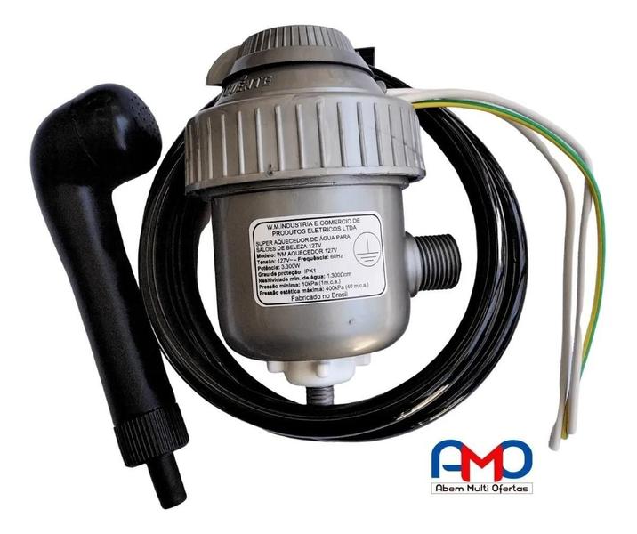 Ducha Aquecedor Pet Shop - 220V - WM Imagem de Ducha Aquecedor Pet Shop - 220V