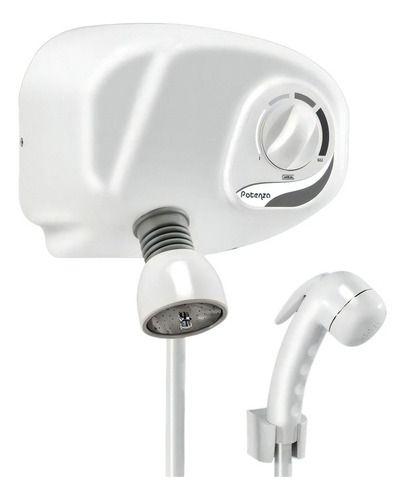 Imagem de Ducha Cardal Potenza Pressurizada Aq035 220v 7800w Branco Potência 7800 W