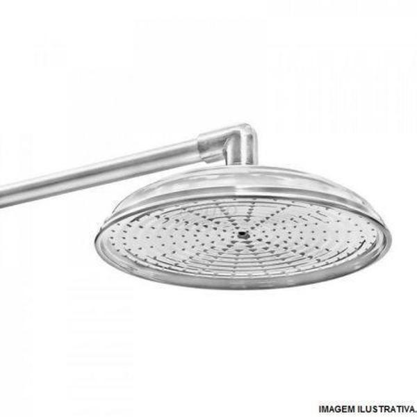 Ducha cascata aluminio polido 12 ref.2004 - BH METAIS / METALPLAS Imagem de Ducha cascata aluminio polido 12 ref.2004 - BH METAIS / METALPLAS