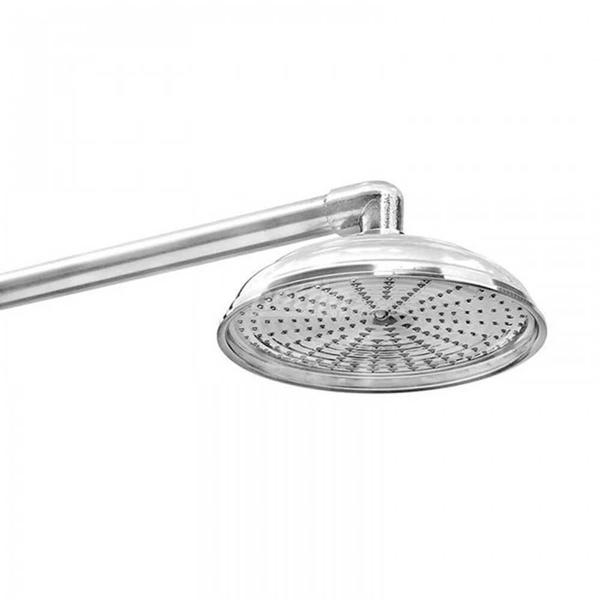 Ducha Cascata Fria Alumínio Polido 10" Pro Lazer Imagem de Ducha Cascata Fria Alumínio Polido 10" Pro Lazer
