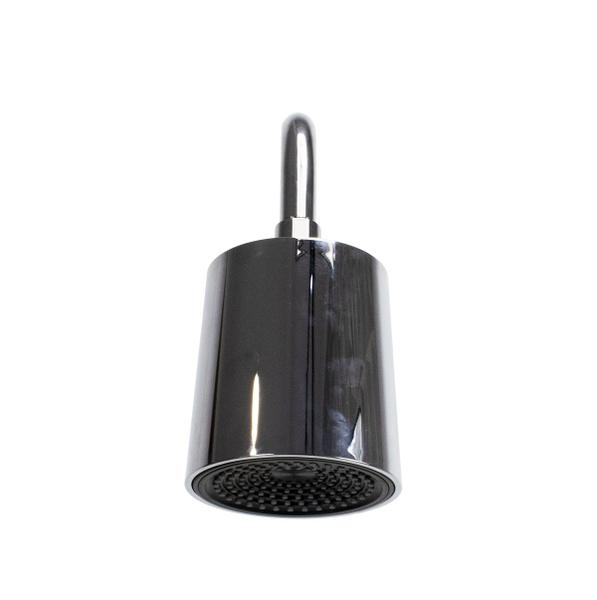 Ducha Chuveiro 11 cm ABS Cromada com Cano de Parede Redondo - AMG Metais Imagem de Ducha Chuveiro 11 cm ABS Cromada com Cano de Parede Redondo