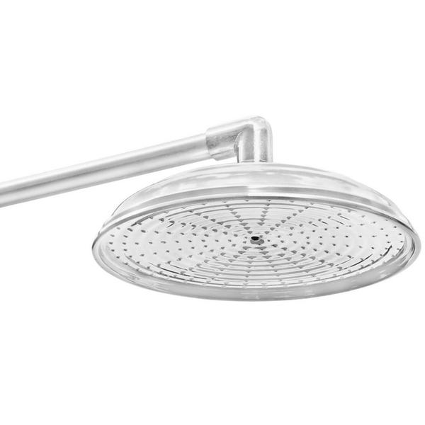 Ducha Chuveiro Cascata em Aluminio Polido Alto Brilho de 10 Polegadas Luxo - Foglietto Imagem de Ducha Chuveiro Cascata em Aluminio Polido Alto Brilho de 10 Polegadas Luxo