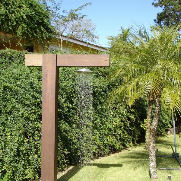 Ducha Chuveiro Cascata em Aluminio Polido Alto Brilho de 10 Polegadas Luxo - Foglietto Imagem de Ducha Chuveiro Cascata em Aluminio Polido Alto Brilho de 10 Polegadas Luxo