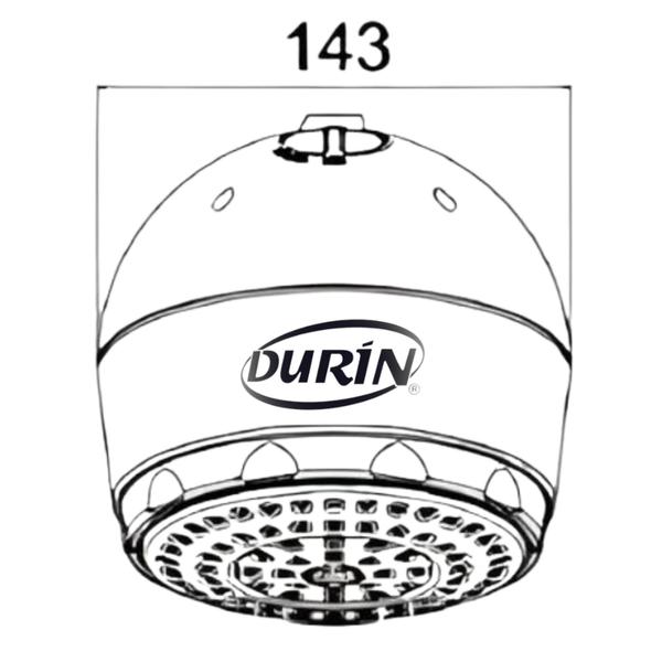 Imagem de Ducha/Chuveiro Eletrônico Para Banho 5500W/127V Durín