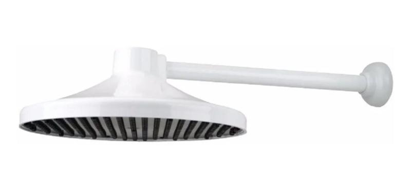 Ducha Chuveiro Fria Cascata Para Piscina 6 Polegadas Branco - Shophidraulica Imagem de Ducha Chuveiro Fria Cascata Para Piscina 6 Polegadas Branco