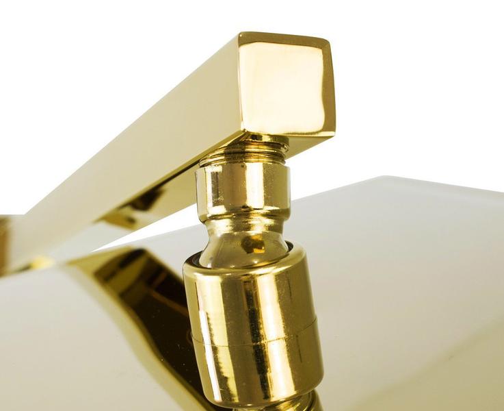 Ducha Chuveiro Golden 25x25 Slim Inox Com Braço 36 Cm - AMG Metais Imagem de Ducha Chuveiro Golden 25x25 Slim Inox Com Braço 36 Cm