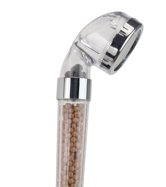 Ducha Chuveiro Inox 30 cm Preto Fosco com Desviador e Chuveirinho de Mão em ABS com Esferas Ionizantes - AMG Metais Imagem de Ducha Chuveiro Inox 30 cm Preto Fosco com Desviador e Chuveirinho de Mão em ABS com Esferas Ionizantes