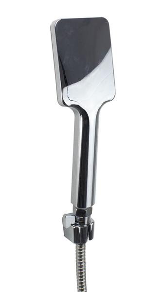 Ducha Chuveiro Inox 30x30 cm com Ducha Manual em ABS com Trava - AMG Metais Imagem de Ducha Chuveiro Inox 30x30 cm com Ducha Manual em ABS com Trava