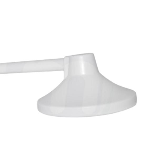 Ducha Chuveiro Redondo Plastico Branco De 6 Polegadas Parede Area de Lazer Piscina Banheiro Social - Lumar Plasticos Imagem de Ducha Chuveiro Redondo Plastico Branco De 6 Polegadas Parede Area de Lazer Piscina Banheiro Social