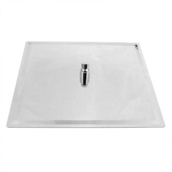 Imagem de Ducha De Teto Inox Ss304 Slim 40X40 Com Braço Quadrado