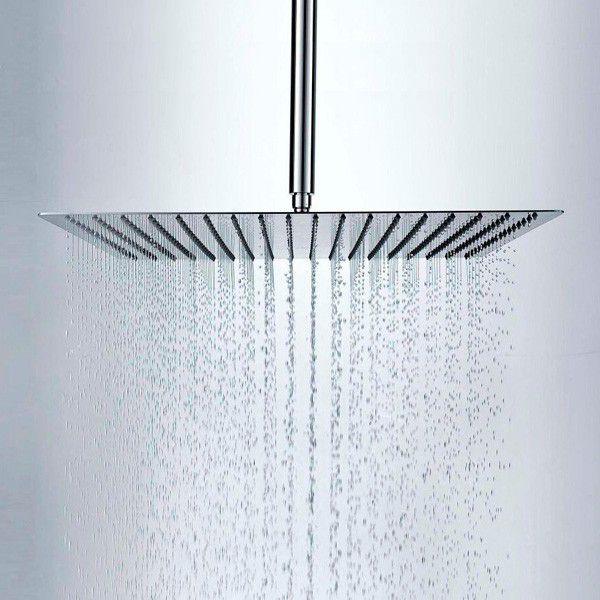Ducha de Teto Quadrada 30x30 Inox SUS304 30cm com Braço - Máxima Metais Imagem de Ducha de Teto Quadrada 30x30 Inox SUS304 30cm com Braço - Máxima Metais