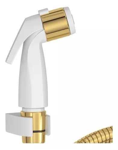 Imagem de Ducha Deca Man Activa Gold & White - Alta Qualidade