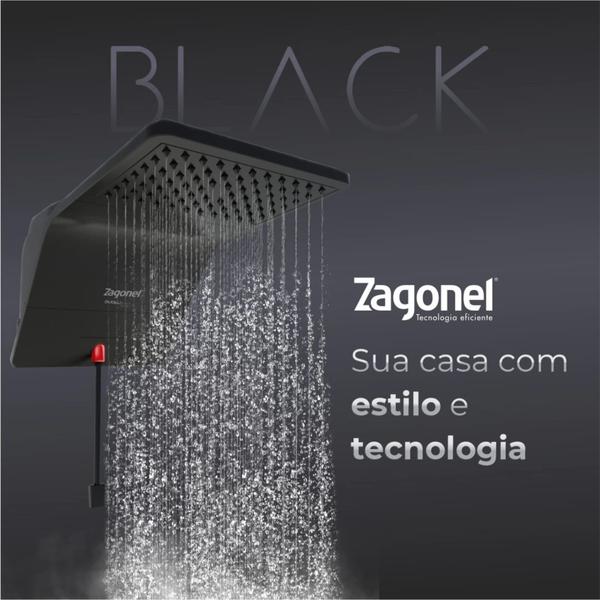 Imagem de Ducha Ducali Eletronica 5500w 127v Black