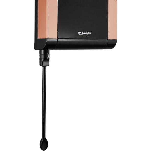 Ducha E Chuveiro Grande e Forte Black Com Rose Acqua Duo Ultra 220v 7800w - Lorenzetti Imagem de Ducha E Chuveiro Grande e Forte Black Com Rose Acqua Duo Ultra 220v 7800w