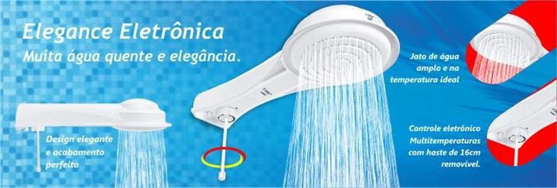 Imagem de Ducha Elegance Eletrônica 220v - 6800w - Fame