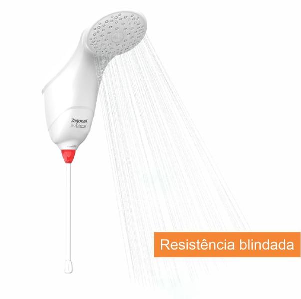 Imagem de Ducha Elet Branco Sublime 7500w Zagonel