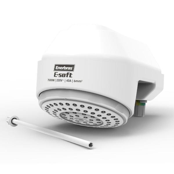 Imagem de Ducha eletronica 7500w 220v branco e soft enerbras