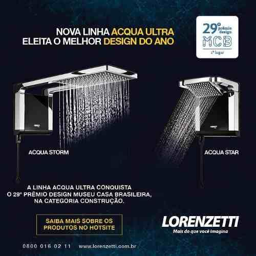 Imagem de Ducha Eletrônica Acqua Storm Ultra 7800w 220v Lorenzetti