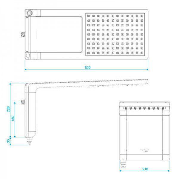 Imagem de Ducha Eletronica Lorenzetti Acqua Storm Ultra - 220V - 7800W - Black/Cromada  7510054