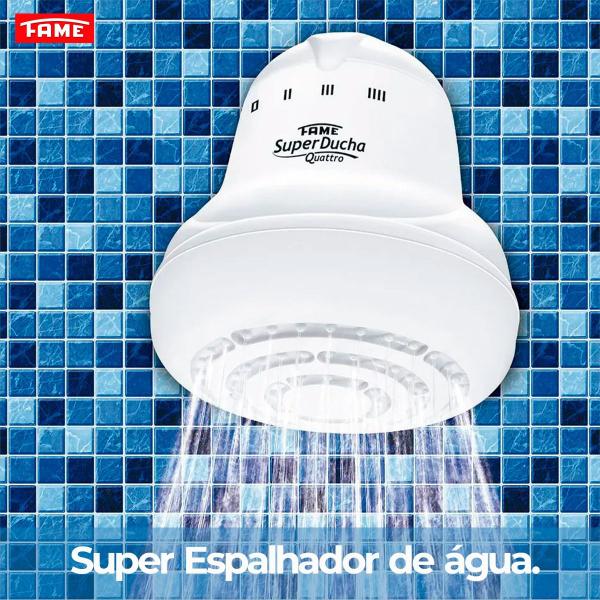 Imagem de Ducha Fame Super Quattro Branco 220v