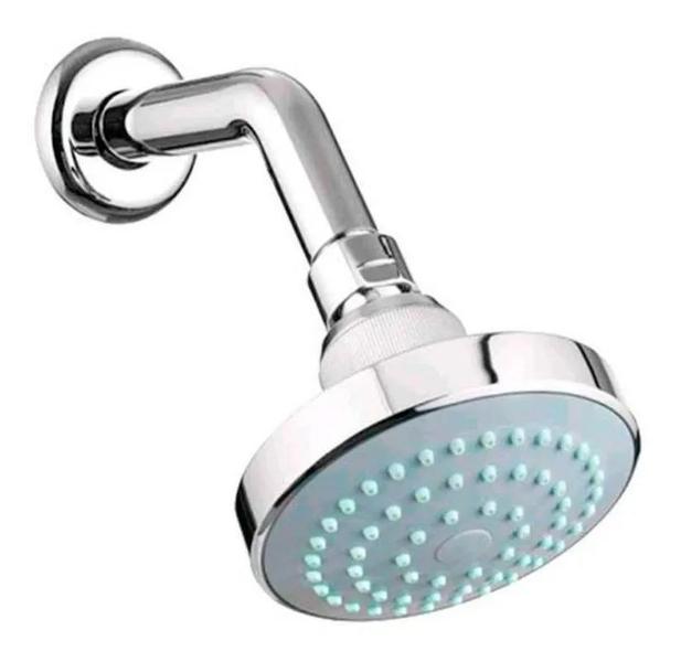 Ducha fria flatt 7001 f16 cromada lorenzetti Imagem de Ducha fria flatt 7001 f16 cromada lorenzetti