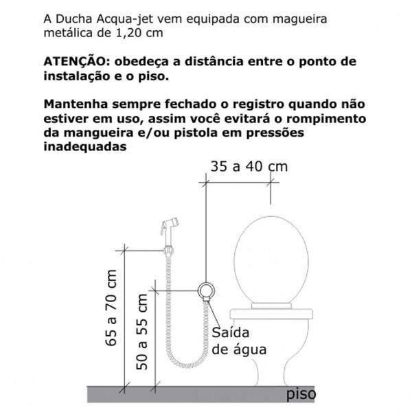 Imagem de Ducha Higiênica Acquajet Gioia - Fabrimar