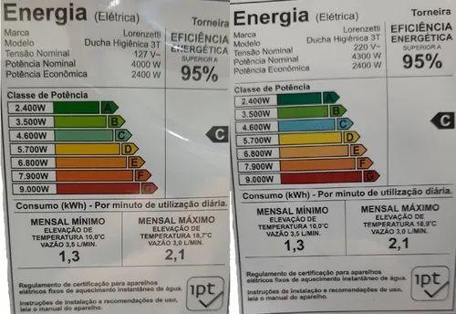 Imagem de Ducha Higienica Aquecedor 3t 220v Lorenzetti Branco