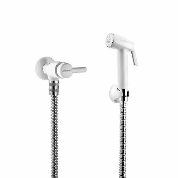 Ducha Higiênica Bric Com Flexível 1,2m 1984 F31 Lorenzetti - Branco Imagem de Ducha Higiênica Bric Com Flexível 1,2m 1984 F31 Lorenzetti - Branco