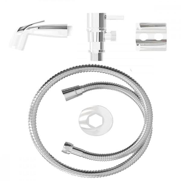 Ducha Higienica Censi Com Registro Abs 1/4 Volta Branco - 7552 Imagem de Ducha Higienica Censi Com Registro Abs 1/4 Volta Branco - 7552